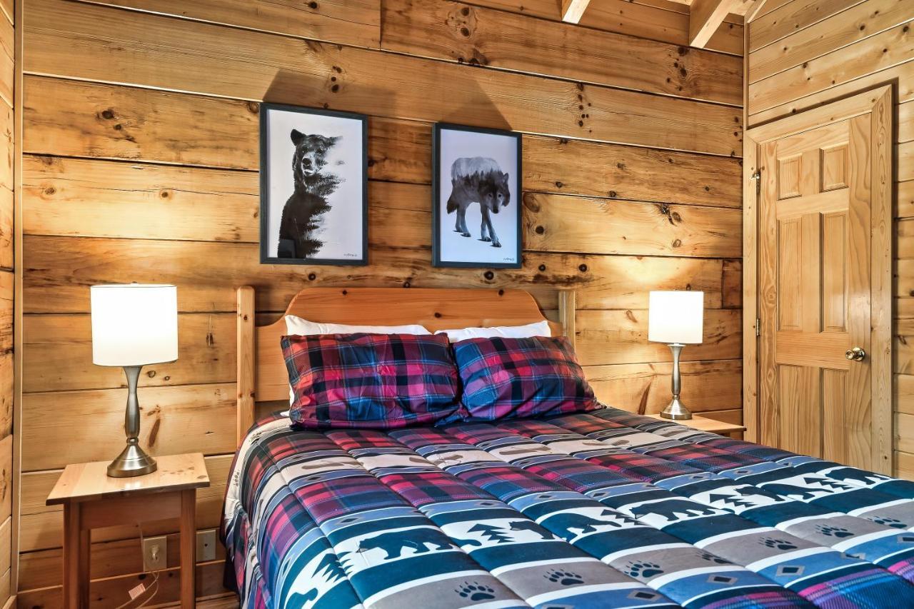 Cozy Log Cabin!! In Heart Of Pf & Close To The Smokies 비둘기 포지 외부 사진