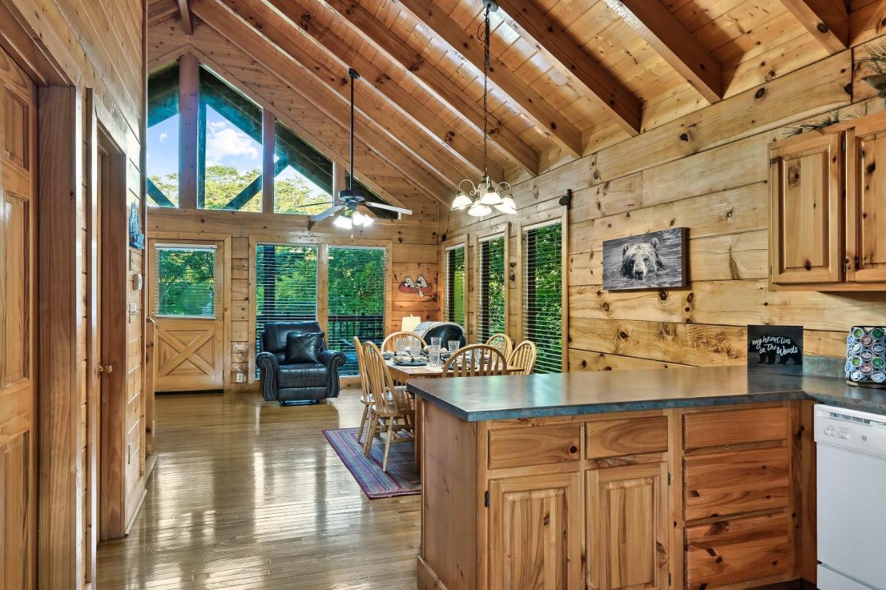 Cozy Log Cabin!! In Heart Of Pf & Close To The Smokies 비둘기 포지 외부 사진