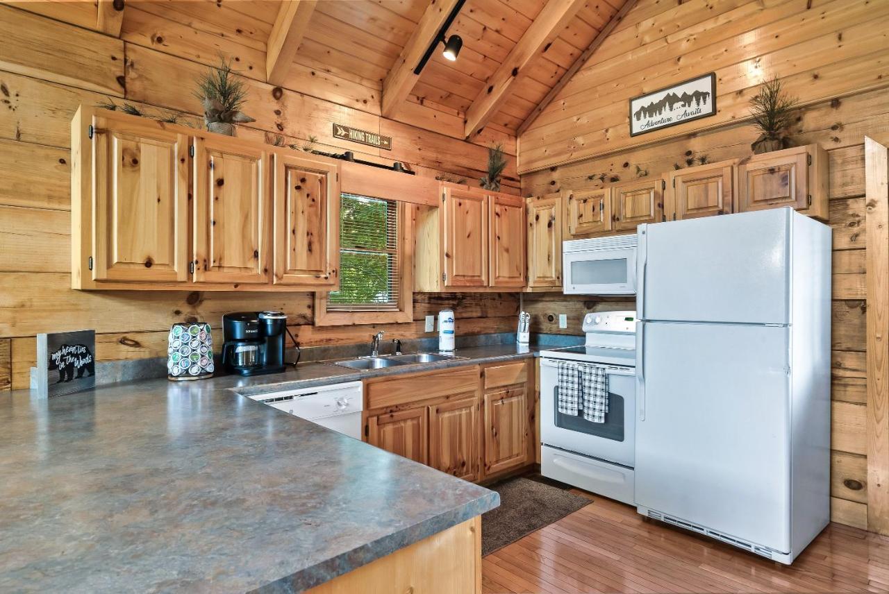 Cozy Log Cabin!! In Heart Of Pf & Close To The Smokies 비둘기 포지 외부 사진